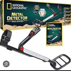 National Geographic Metal Detector Pro Series - Black, Silver, Yellow